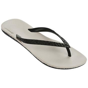 Ipanema Flip Flops Women RJ Stone White Black 935062HNA Ireland